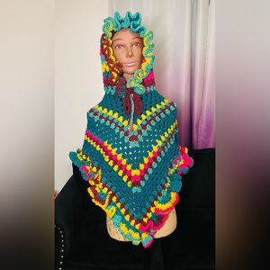 LITTLE GIRLS PONCHO